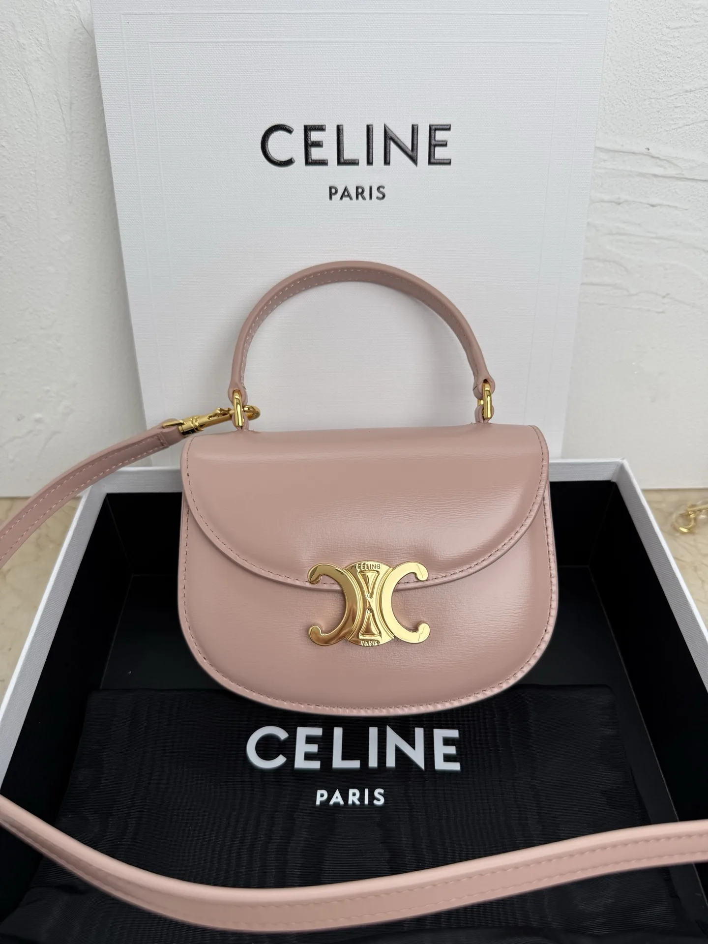 셀린느 미니백 BESACE CLEA   15.5X11.5X5CM