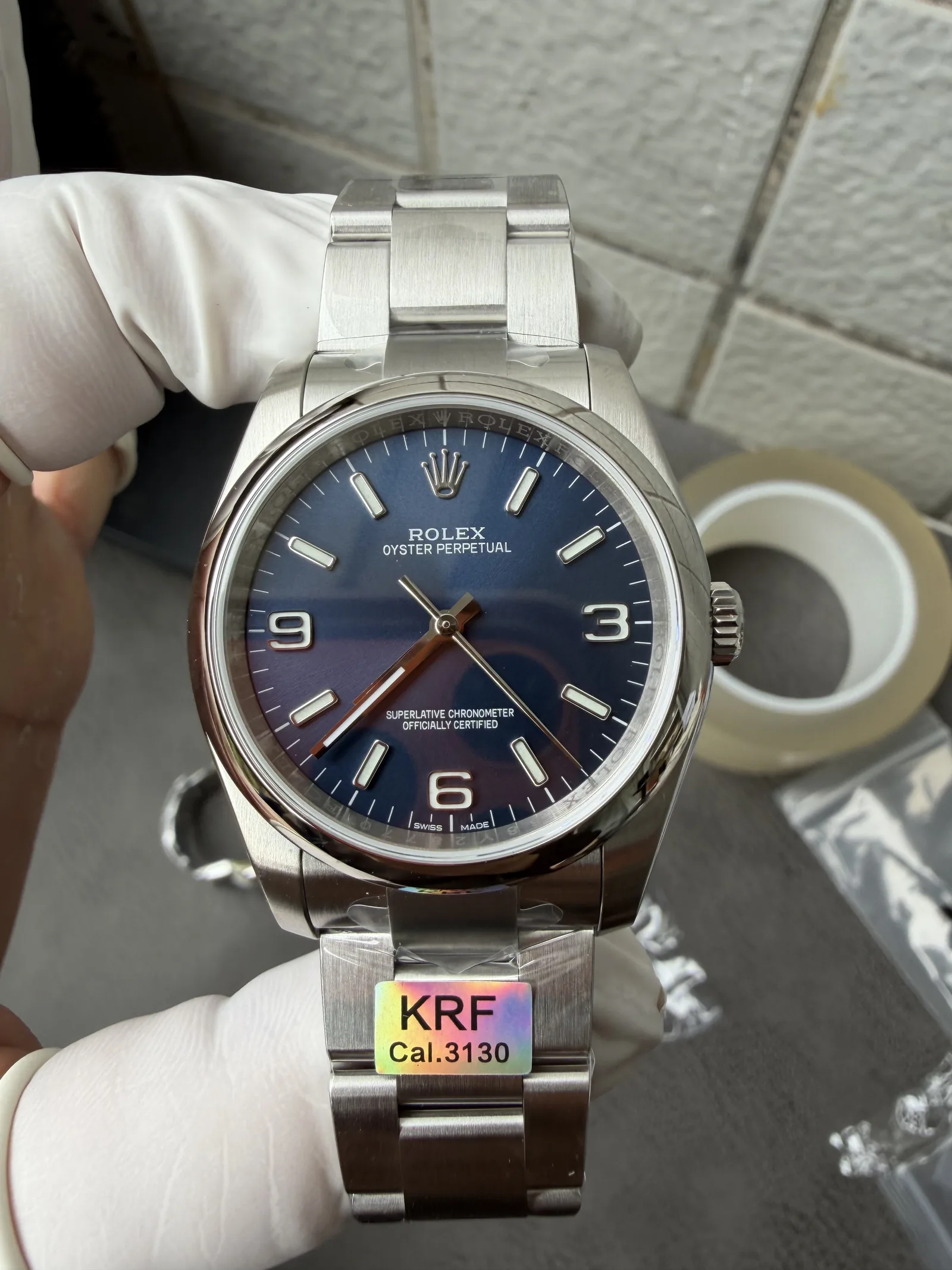KRF l 3130 무브먼트 l 36mm l 롤렉스 오이스터 퍼페추얼 116000