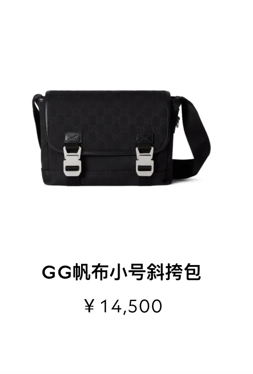 구찌 GG 캔버스 스몰 크로스바디백  854745 25X 20cm
