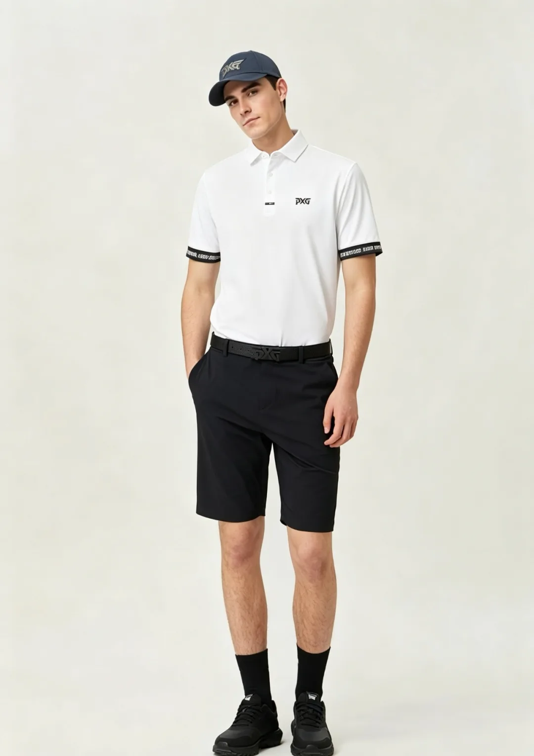 MNS COLOR CONTRAST POINT COLLAR SHORT SLEEVE