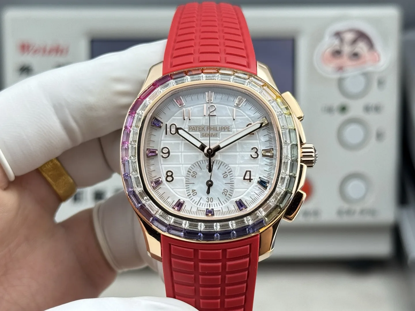 PPM l 4130 cal CH28‑520 l 39.9mm l 파텍필립 Aquanaut Luce7968
