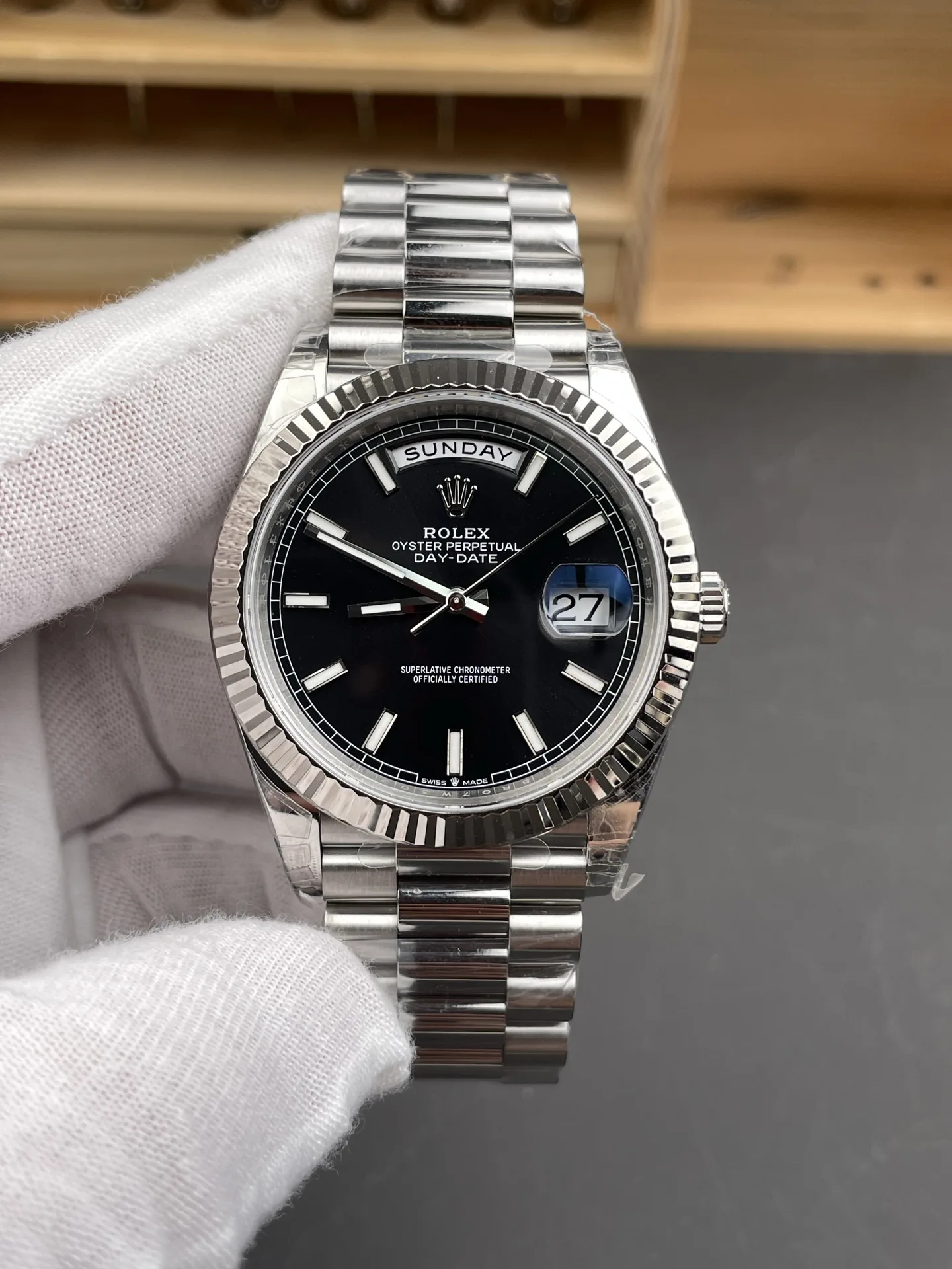 VS l 3255 l 40mm l 데이데이트 Day-date 146g V1