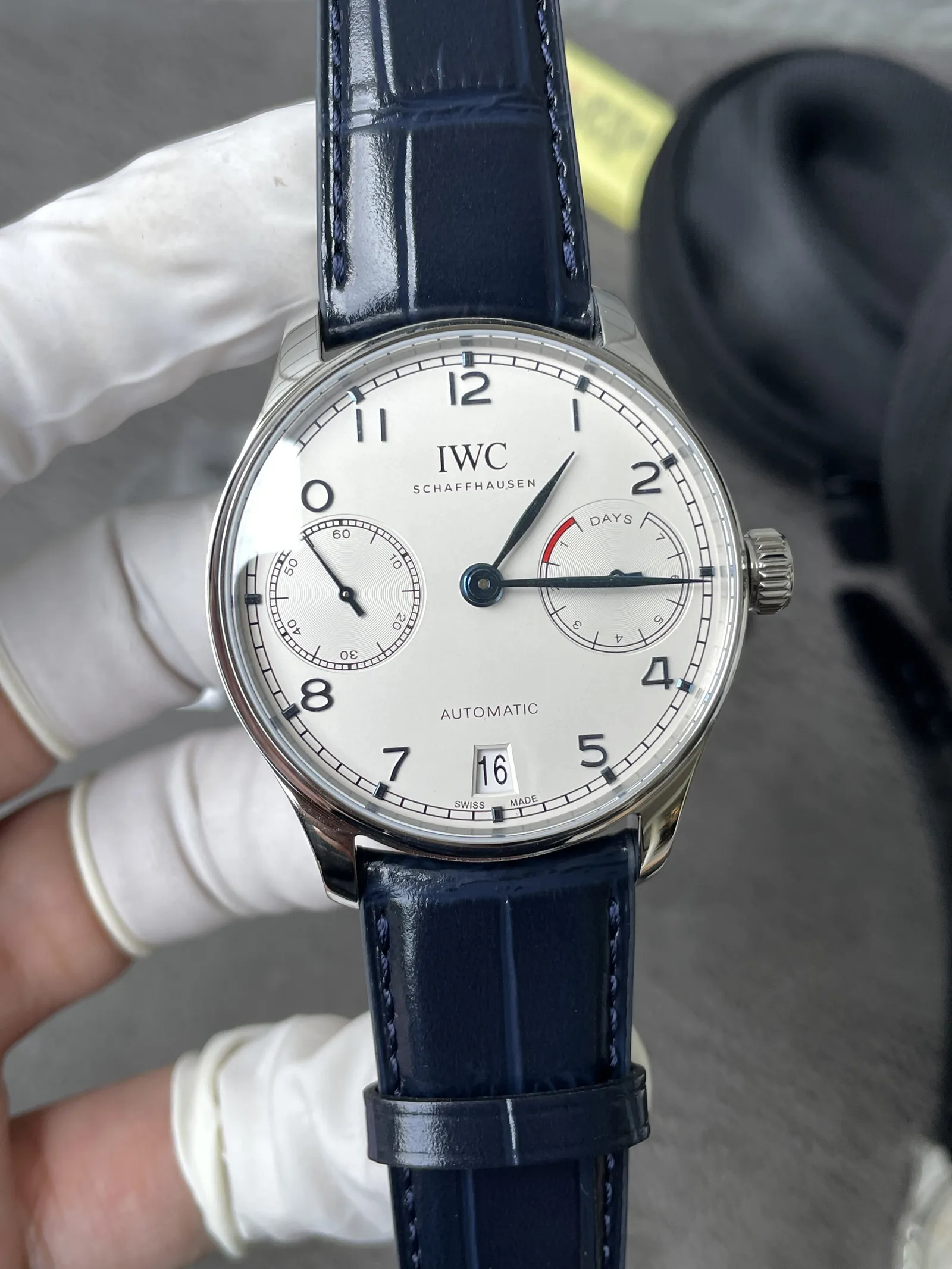 MZ l42.44mm l  IWC 포르투기저 오토매틱7일 파워리저브 IW500704