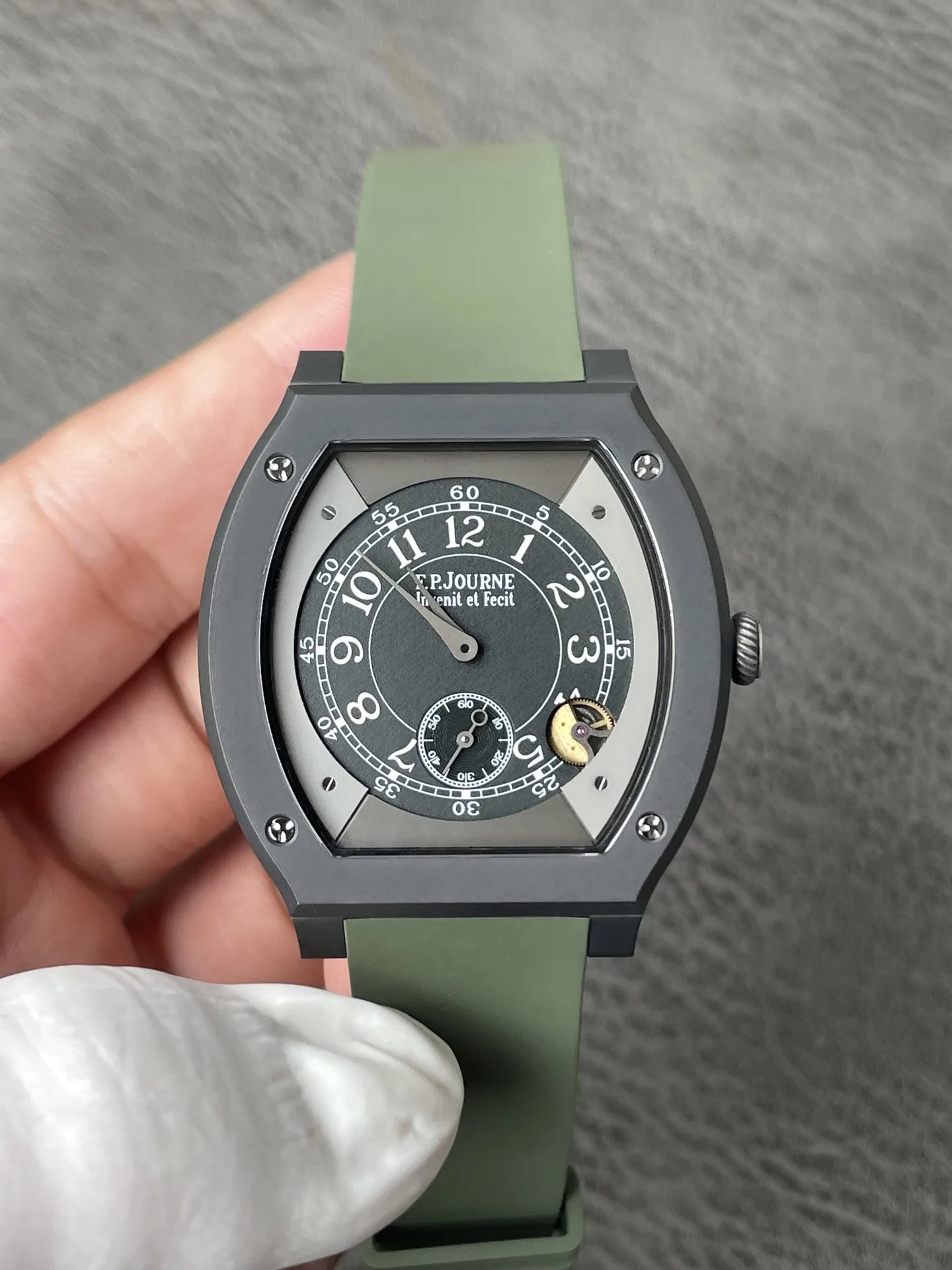 48mm l F.P.Journe  Élégante Titanium