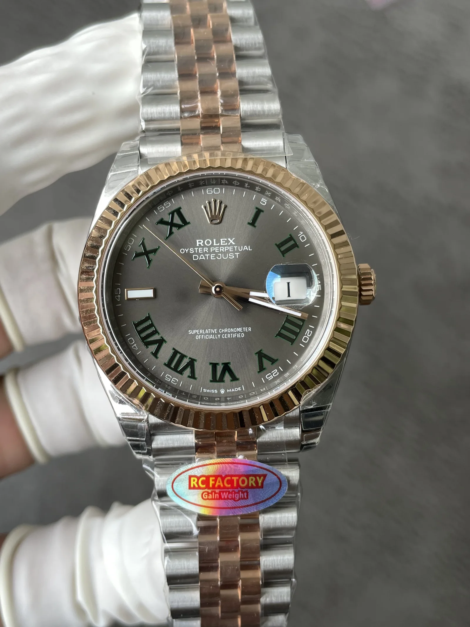 RC | 3235 무브먼트｜41mm l 롤렉스 데이트저스트  126331  149g