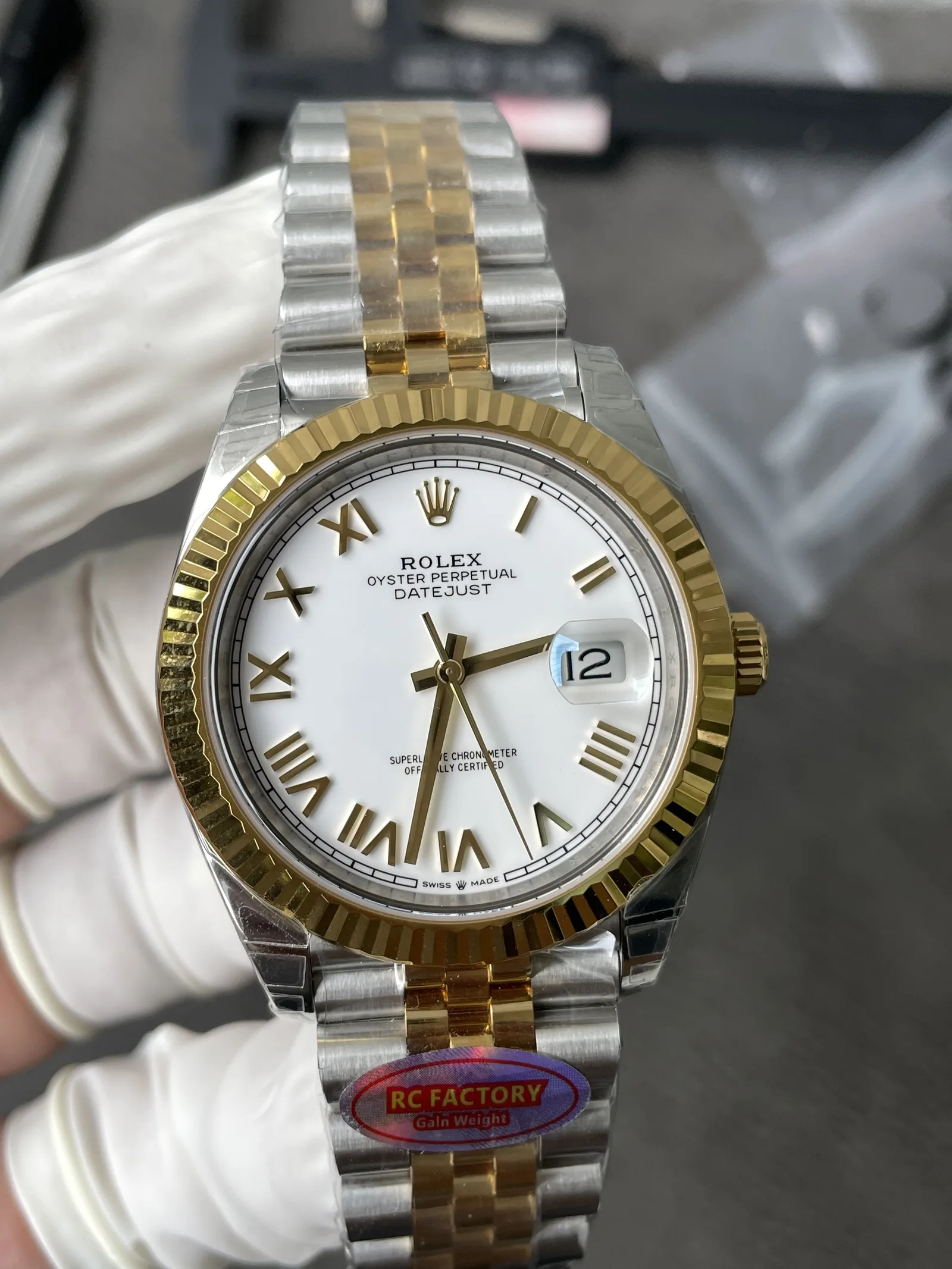 RC | 3235 무브먼트｜41mm l 롤렉스 데이트저스트  126333  149g