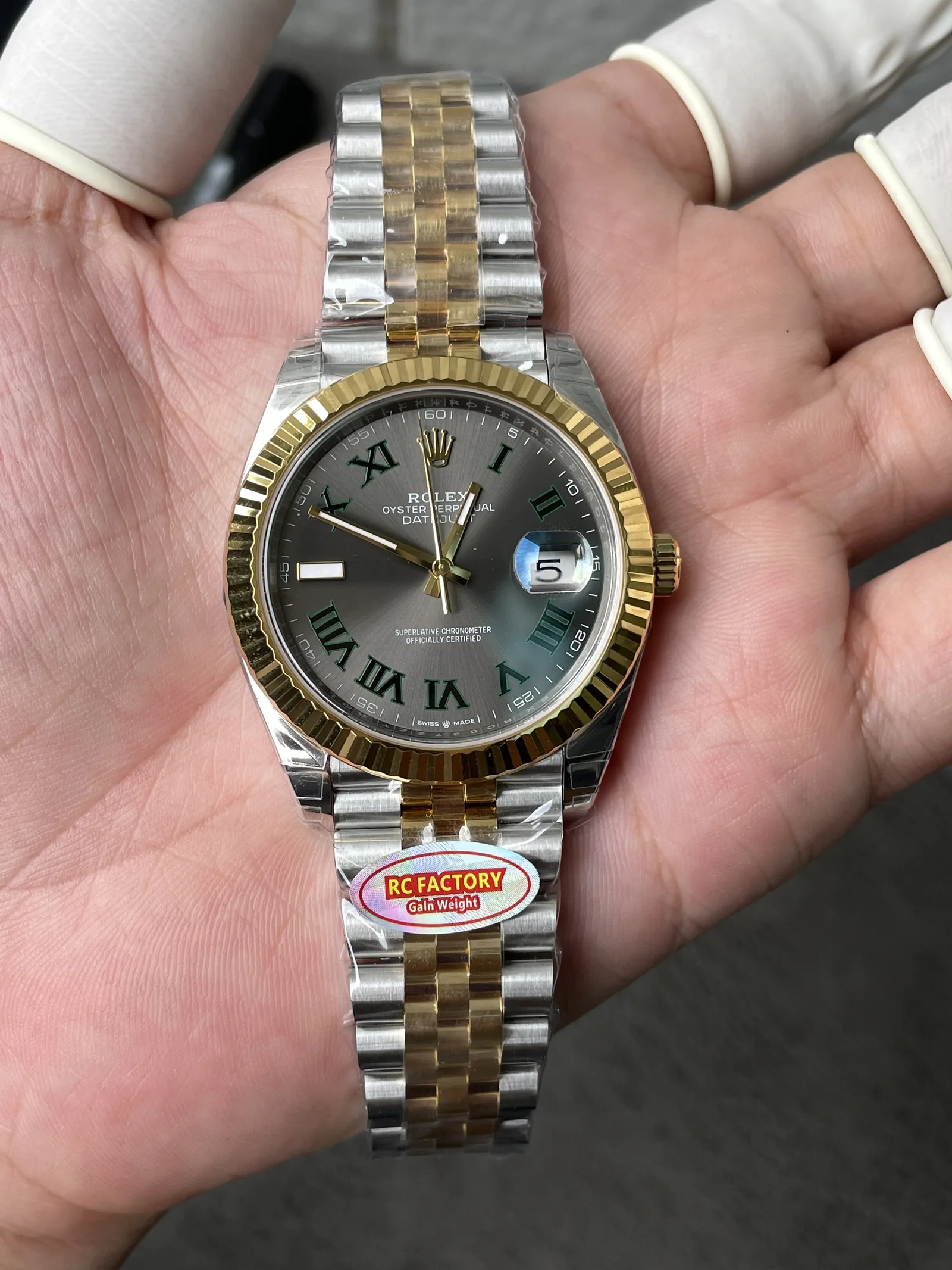 RC | 3235 무브먼트｜41mm l 롤렉스 데이트저스트  126333  149g